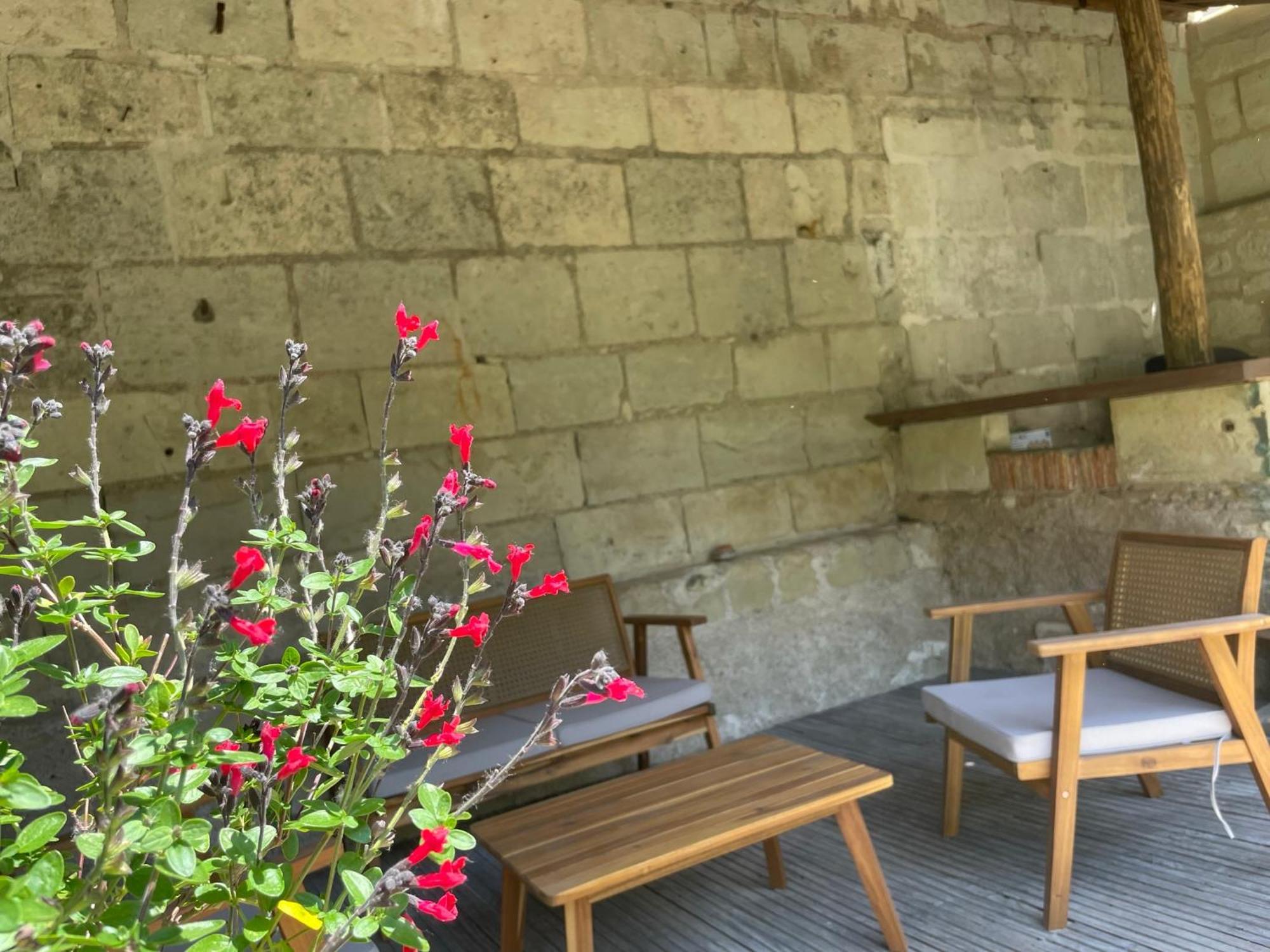 Chez Juliette - Maison Et Jardin - Bord De Loire A Saumur Exteriör bild