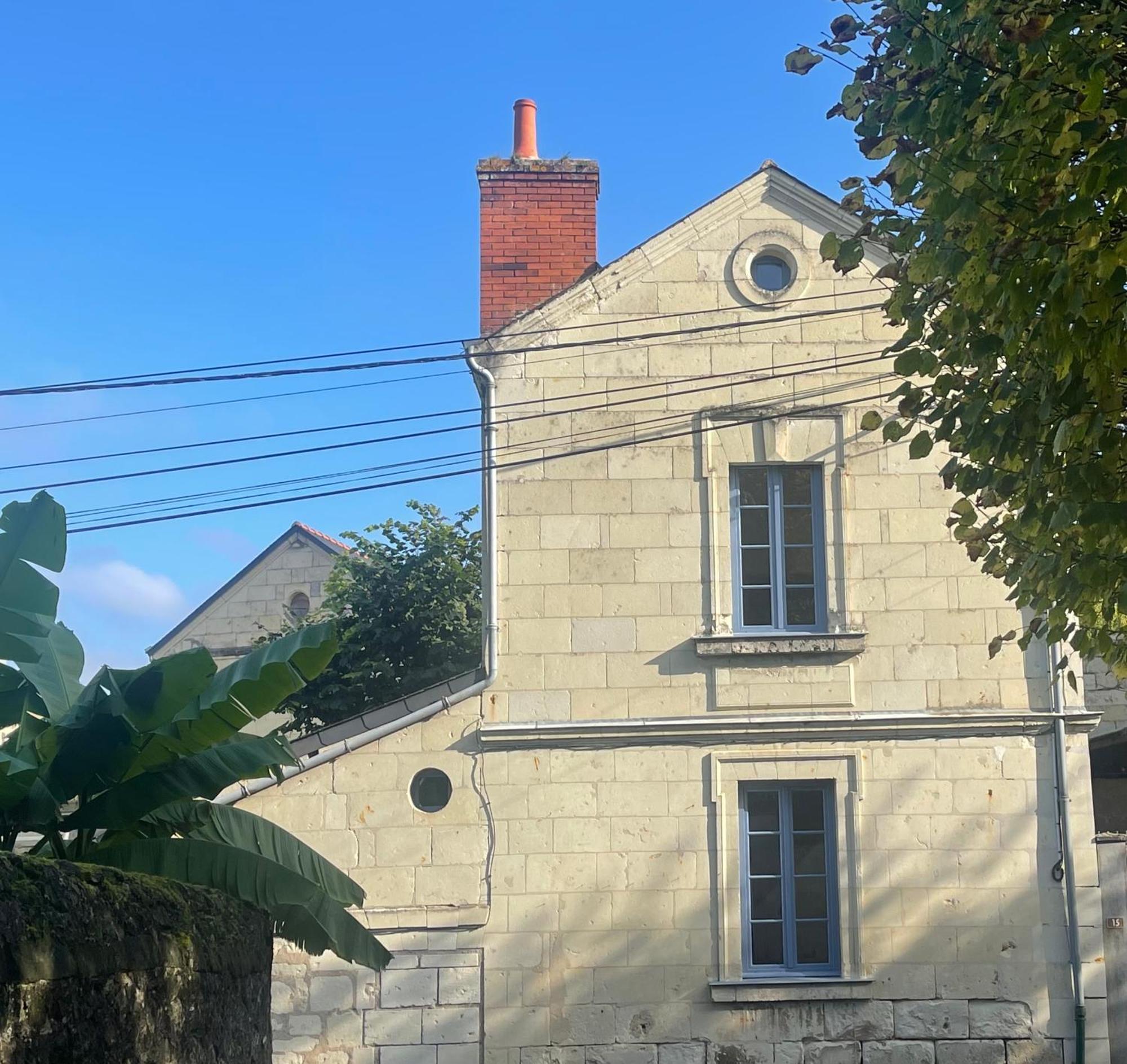 Chez Juliette - Maison Et Jardin - Bord De Loire A Saumur Exteriör bild